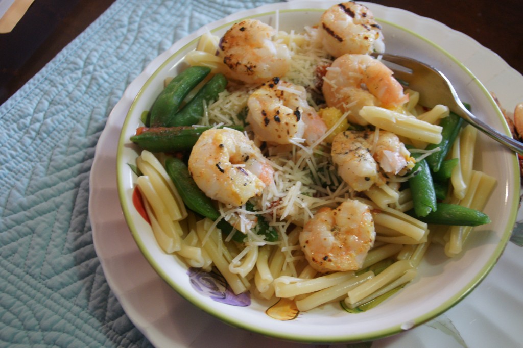 Penne Pasta and Shrimp