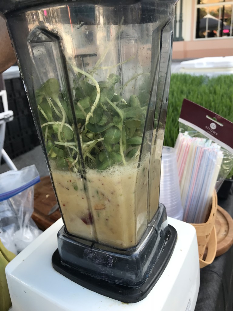 Or, add micro greens to a smoothie.