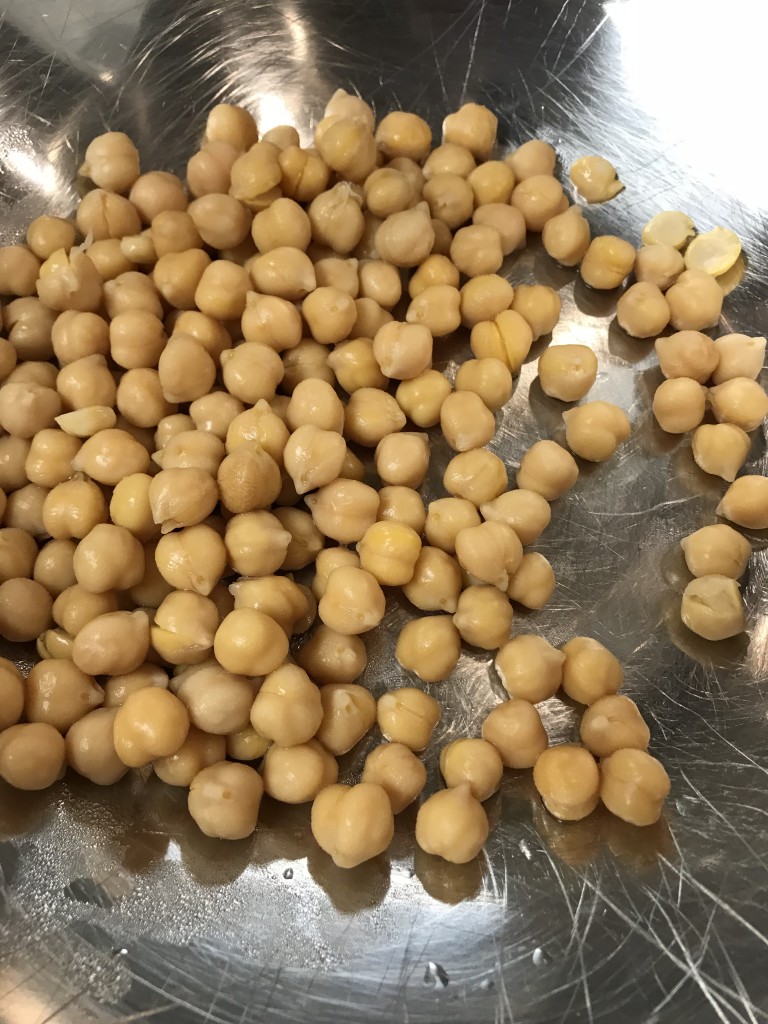 Add a tablespoon of cooked chickpeas...or a big handful if you love them as much as I do.